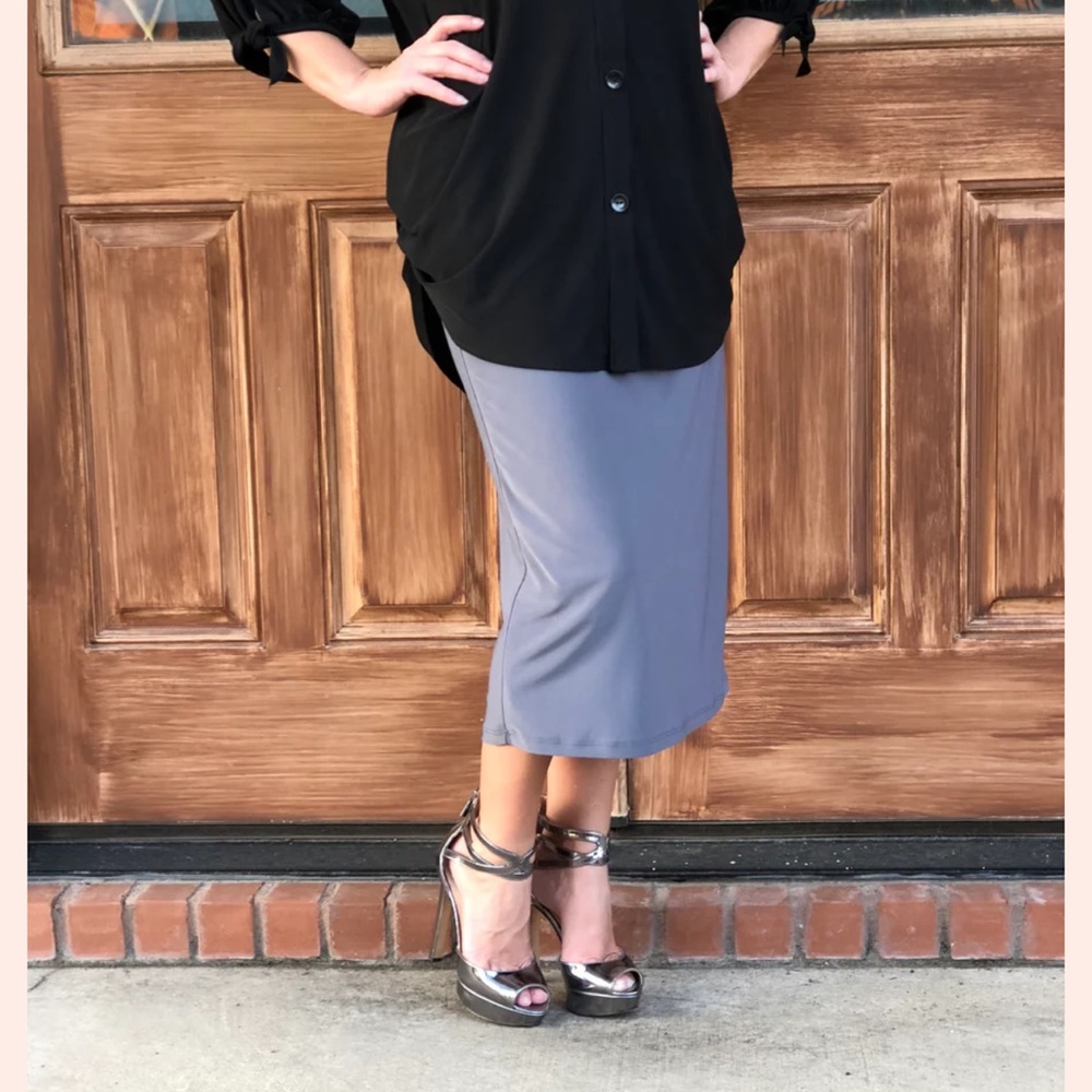 ZadieB’s Dove Gray skirt